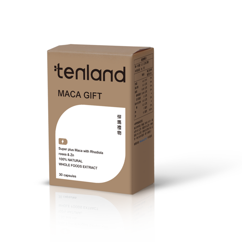 頂級市場的定量瑪卡推薦！tenland®天嵐里物【悍瑪禮物】