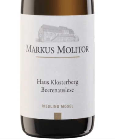Markus Molitor Haus Klosterberg Riesling Beerenauslese Sweet 2006 (375ml)