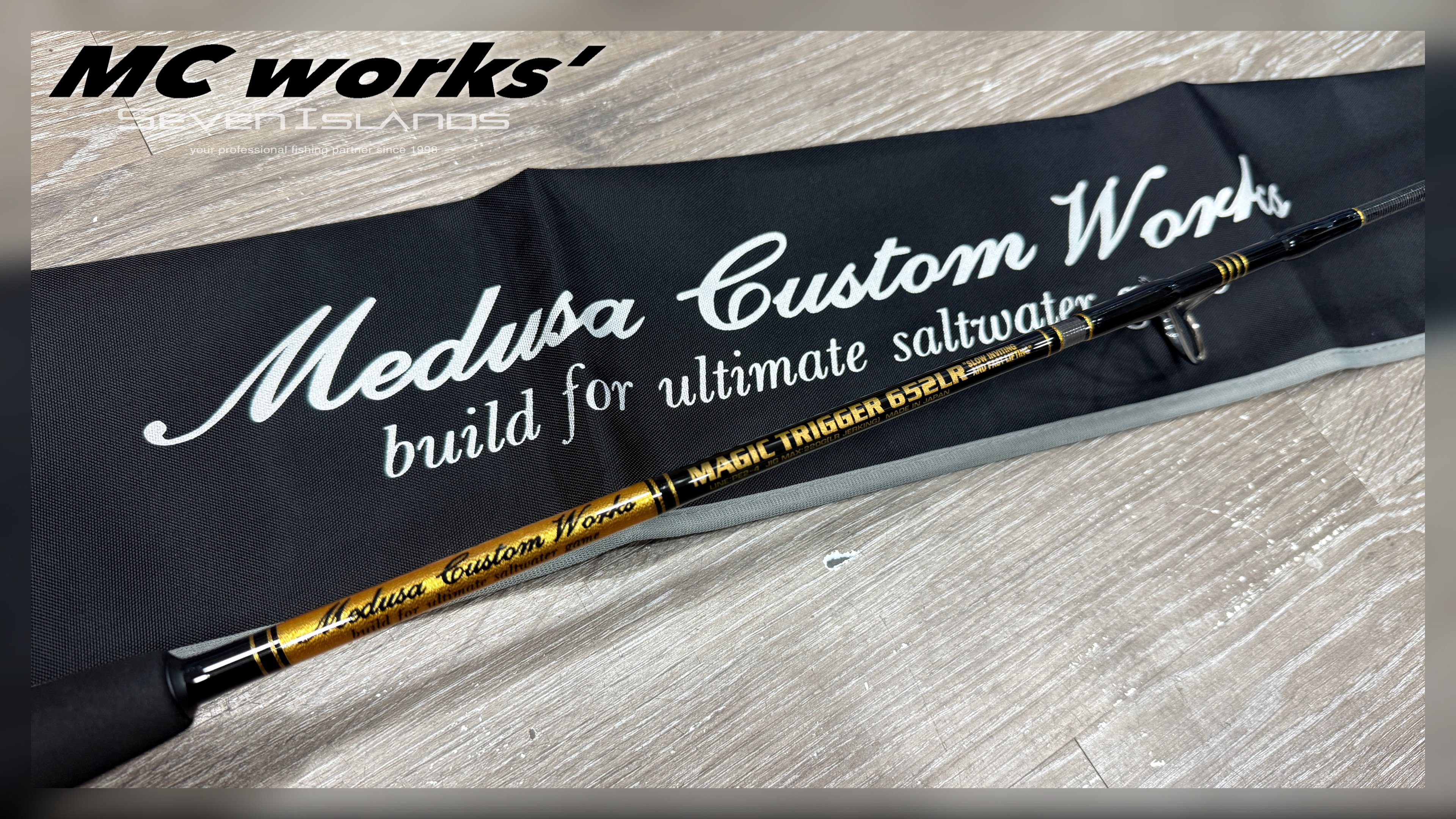 MC WORKS' Magic Trigger 652LR Jigging Rod MT652LR