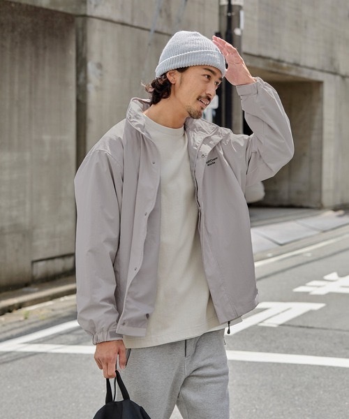 #現貨 日本限定 THE CRAFT CREW 2WAY Big Silhouette Tech 防潑水 可收納 連帽立領外套 兩色