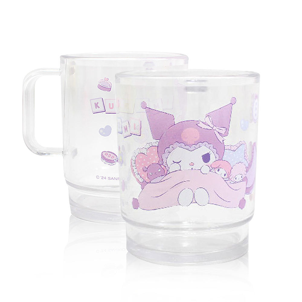 三麗鷗酷洛米AS晶瑩透明水杯-單入