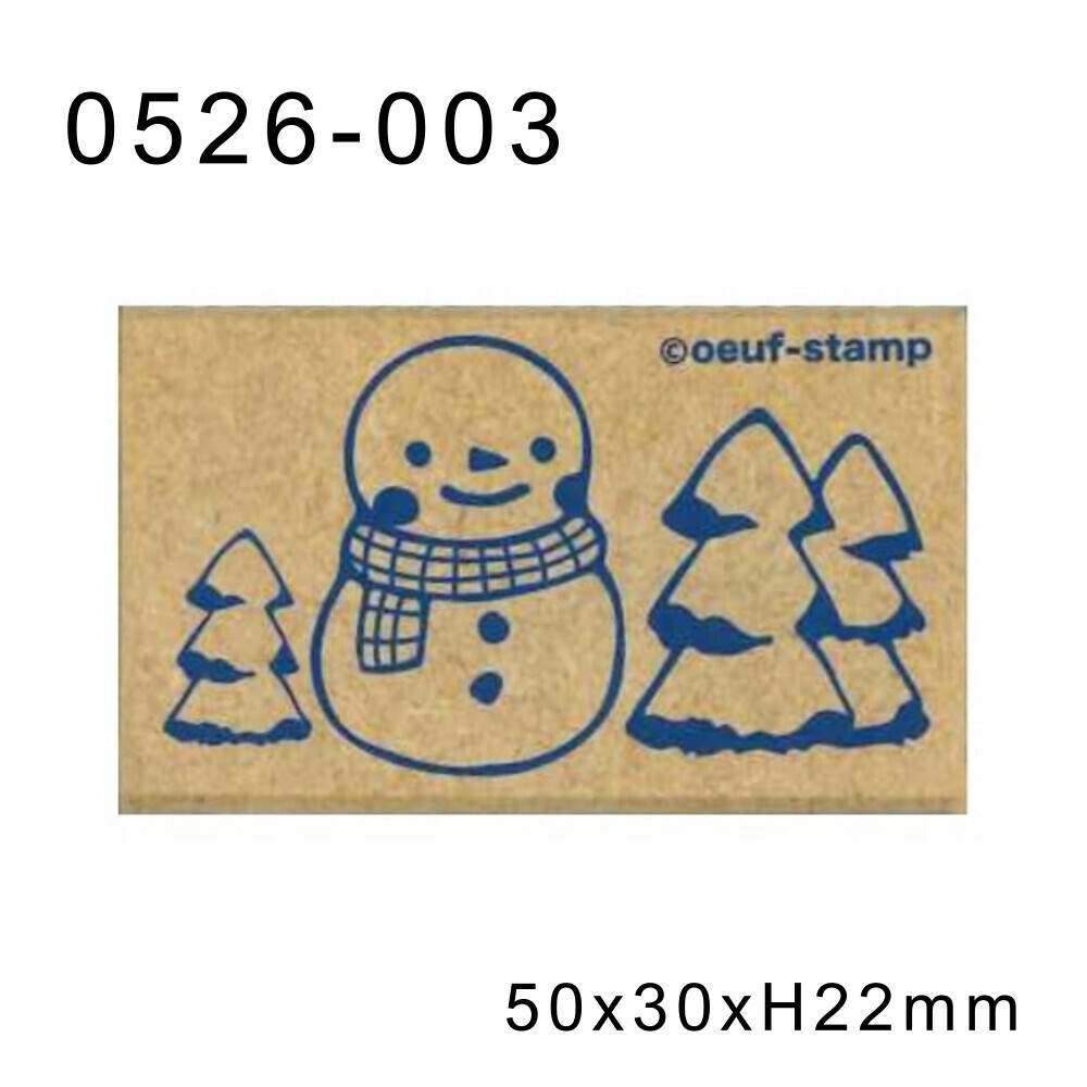 KODOMONOKAO 木章系列 雪人