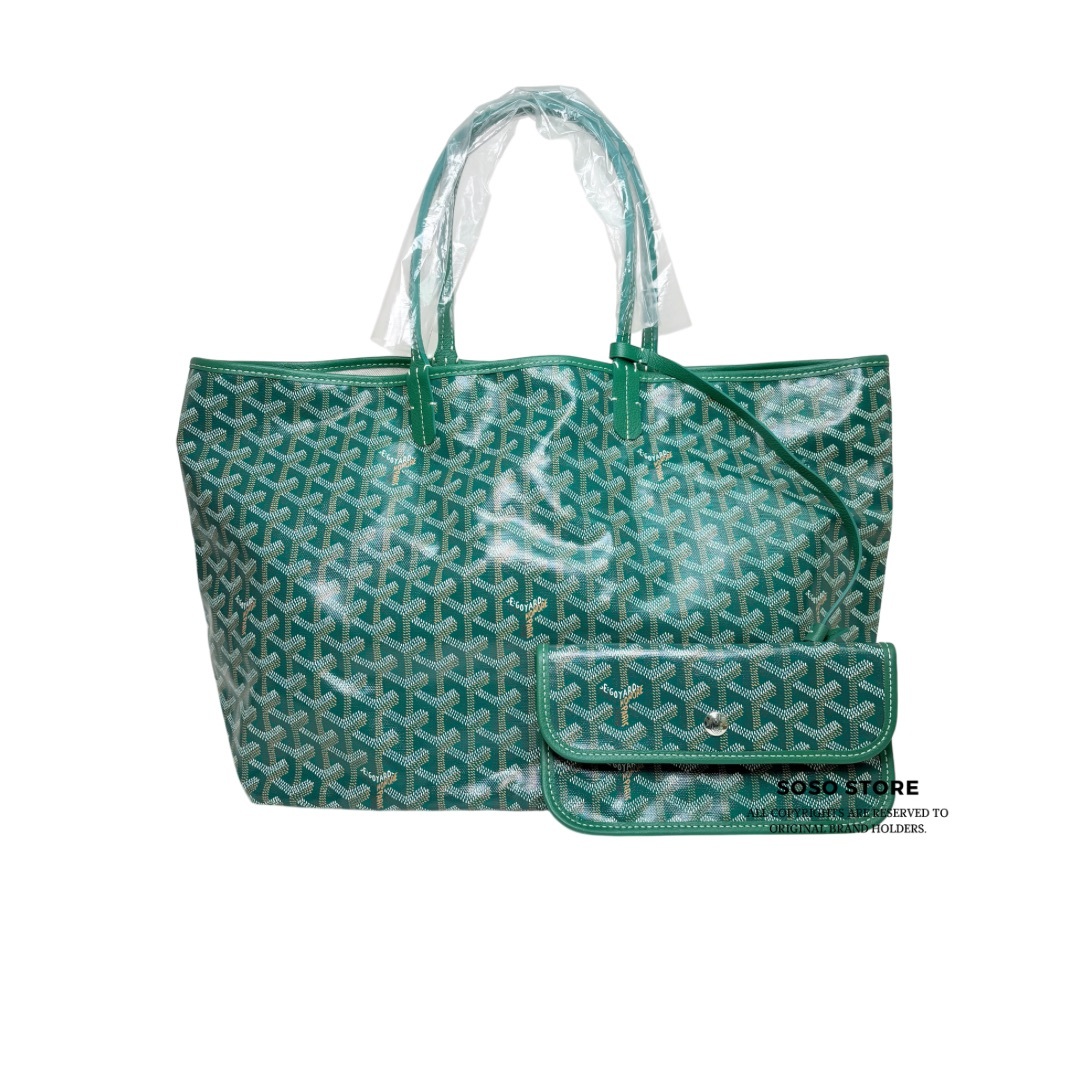 Goyard Tote Bag - Green / Shw