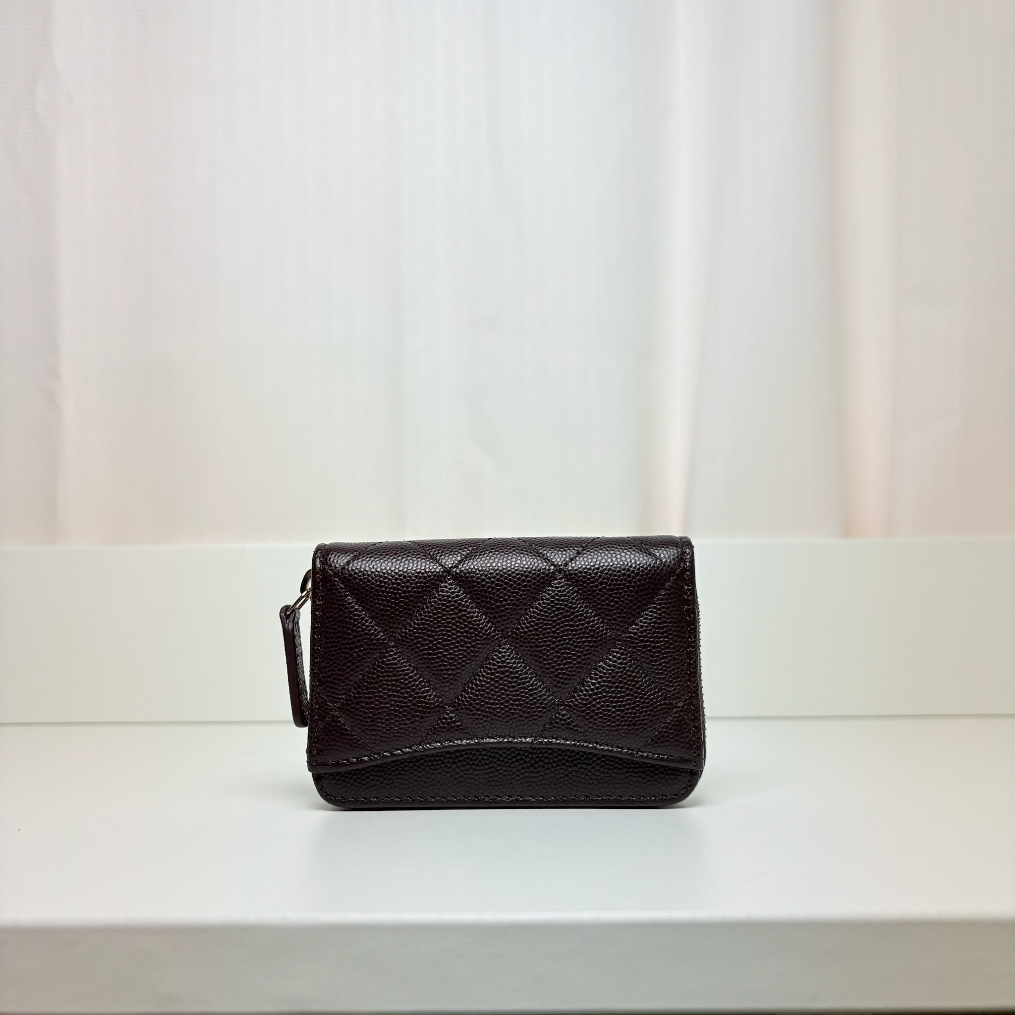 Chanel Coins Bag - Dark red / Ghw