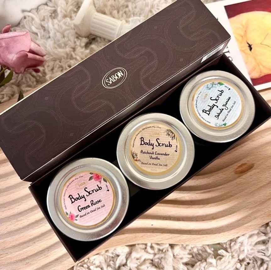 預購 SABON 身體磨砂膏禮盒