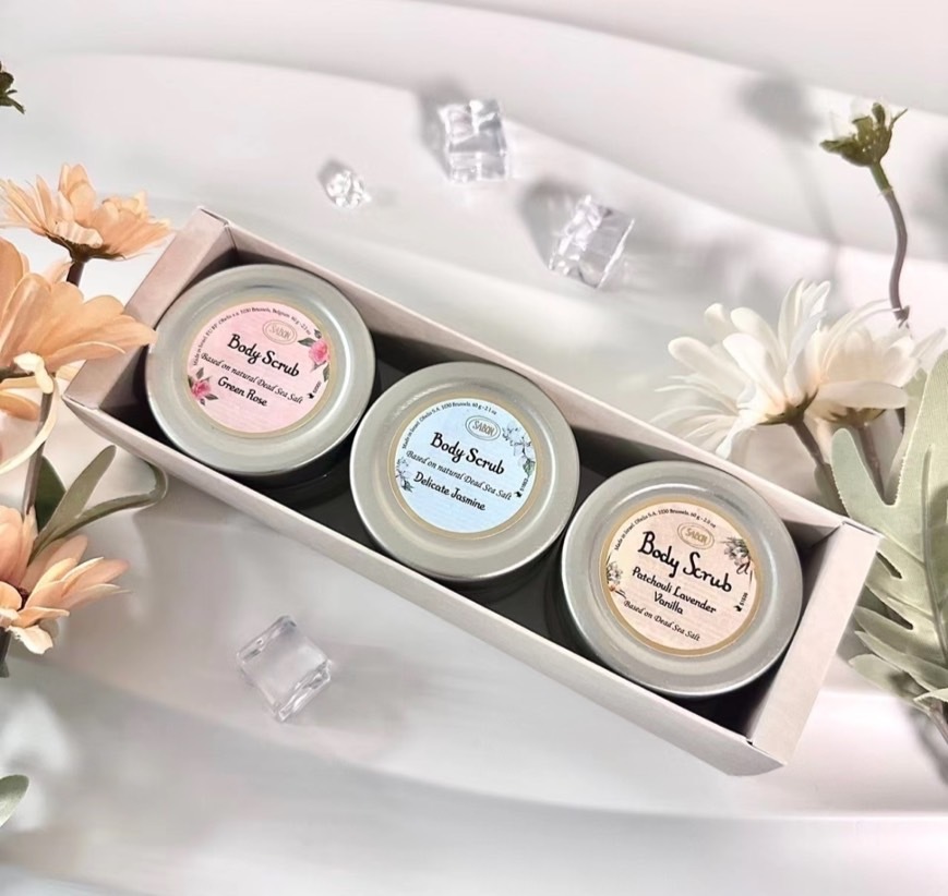 預購 SABON 身體磨砂膏禮盒