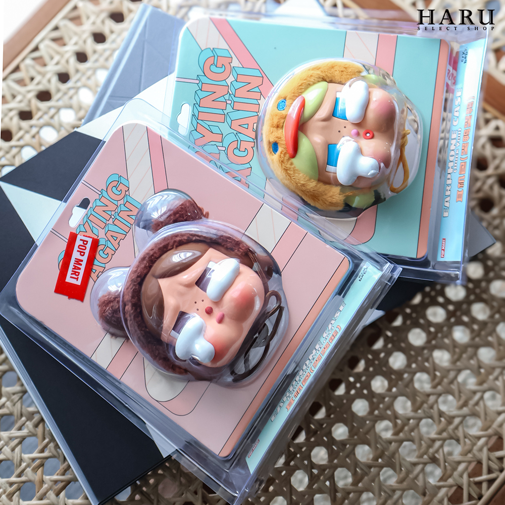 🎪樂園限定🎪 POP MART 泡泡瑪特 哭娃 CRYBABY 眼淚工廠系列 哭哭鴨 哭哭熊 耳機收納包 吊飾 可放零錢