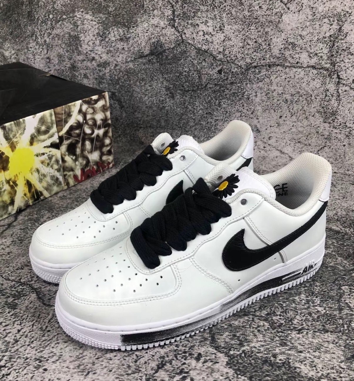 GD聯名款👑PEACEMINUSONE X Nike Air Force 1  "Para-Noise 2.0" GD Force White