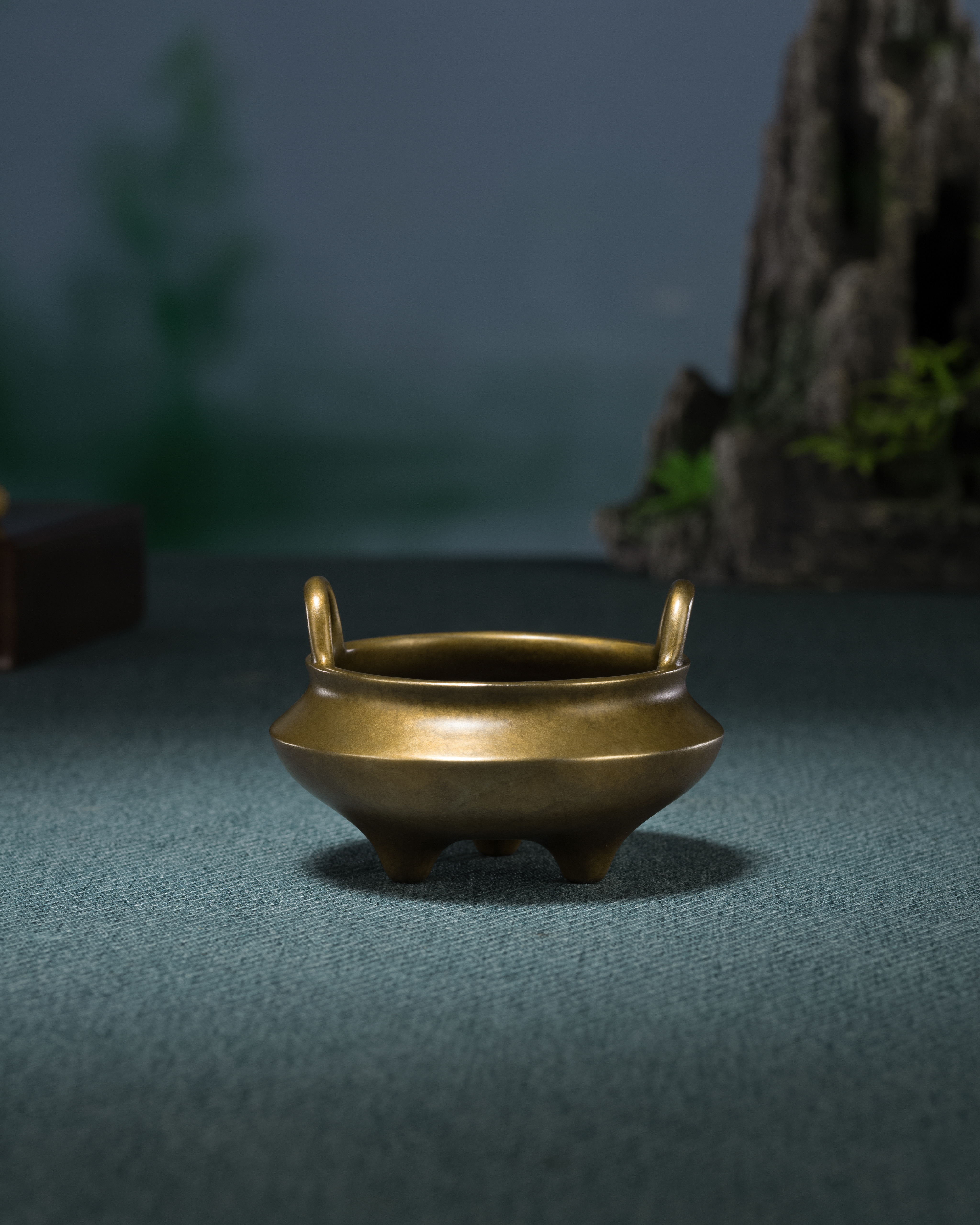 宣德沖耳爐｜銅作工藝品