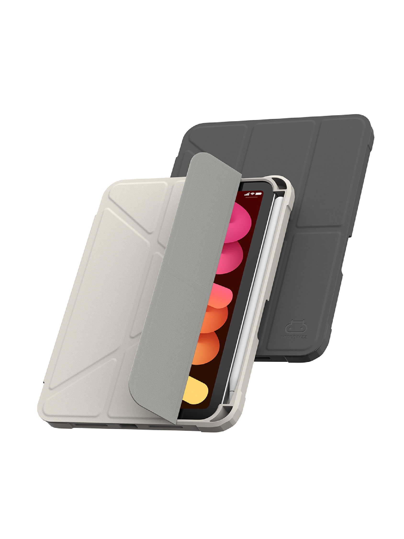Hipporizz | iPad mini 6/7代 8.3吋 Origo 晶透筆槽防摔殼