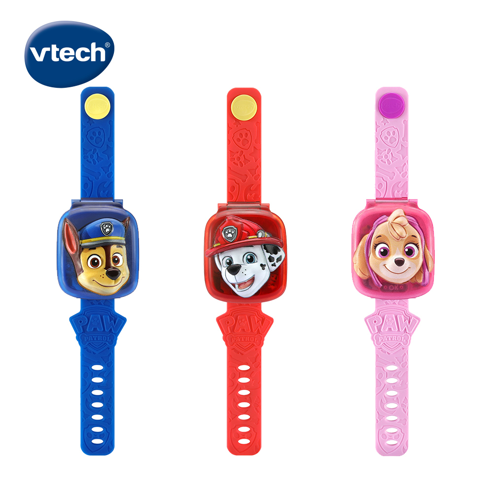 Vtech 汪汪隊立大功-多功能遊戲學習手錶-新版(3色)