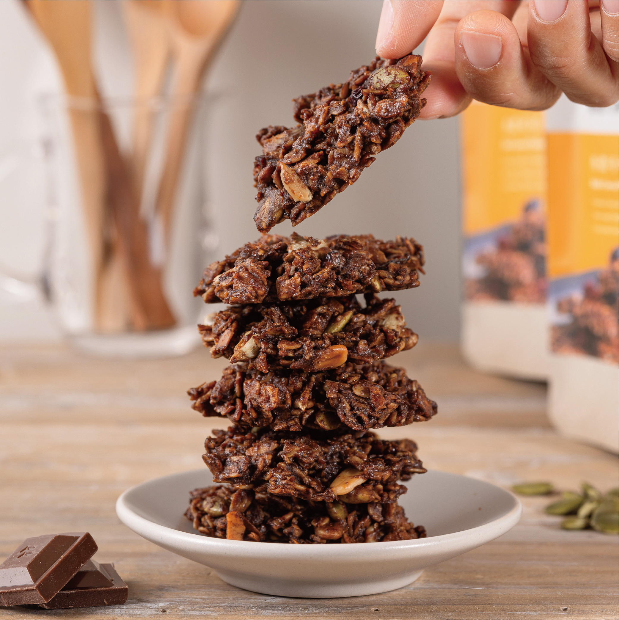 【海濤客】香濃可可燕麥餅