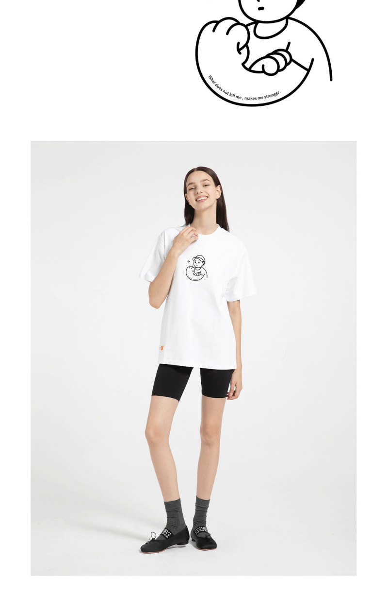 Finerworld 原創設計IP圖形短袖T恤
