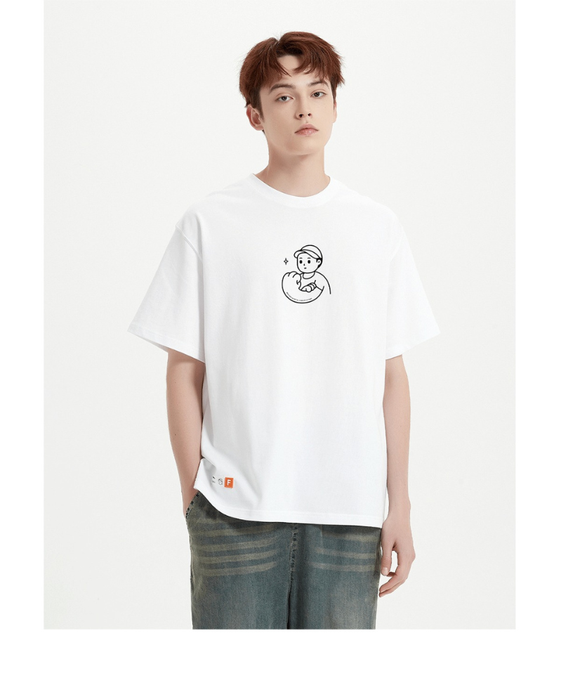 Finerworld 原創設計IP圖形短袖T恤