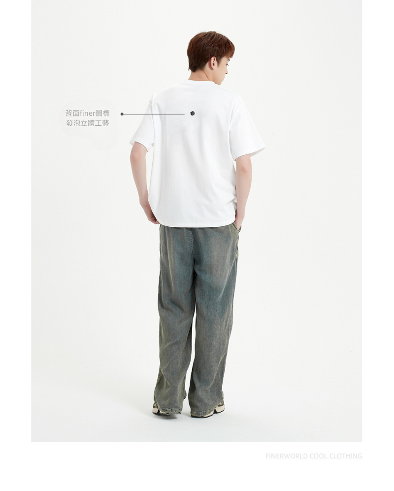 Finerworld 原創設計IP圖形短袖T恤