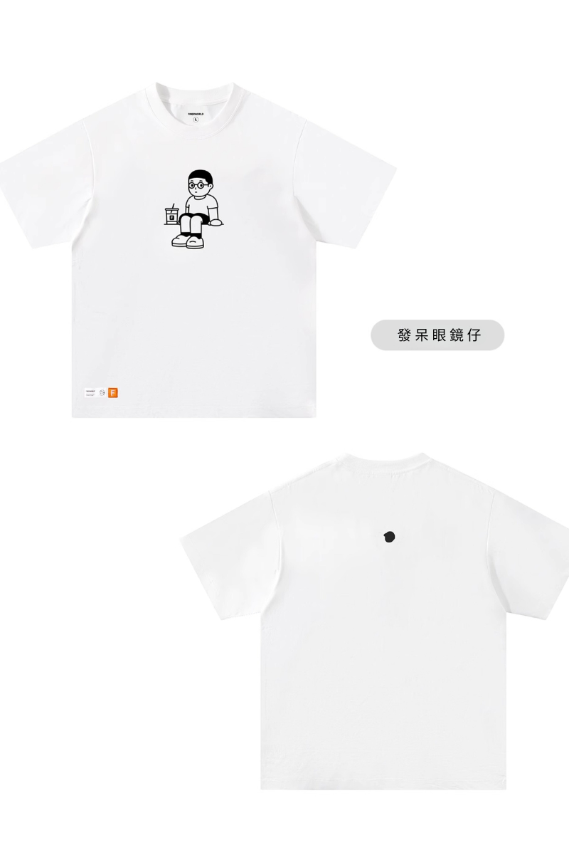 Finerworld 原創設計IP圖形短袖T恤
