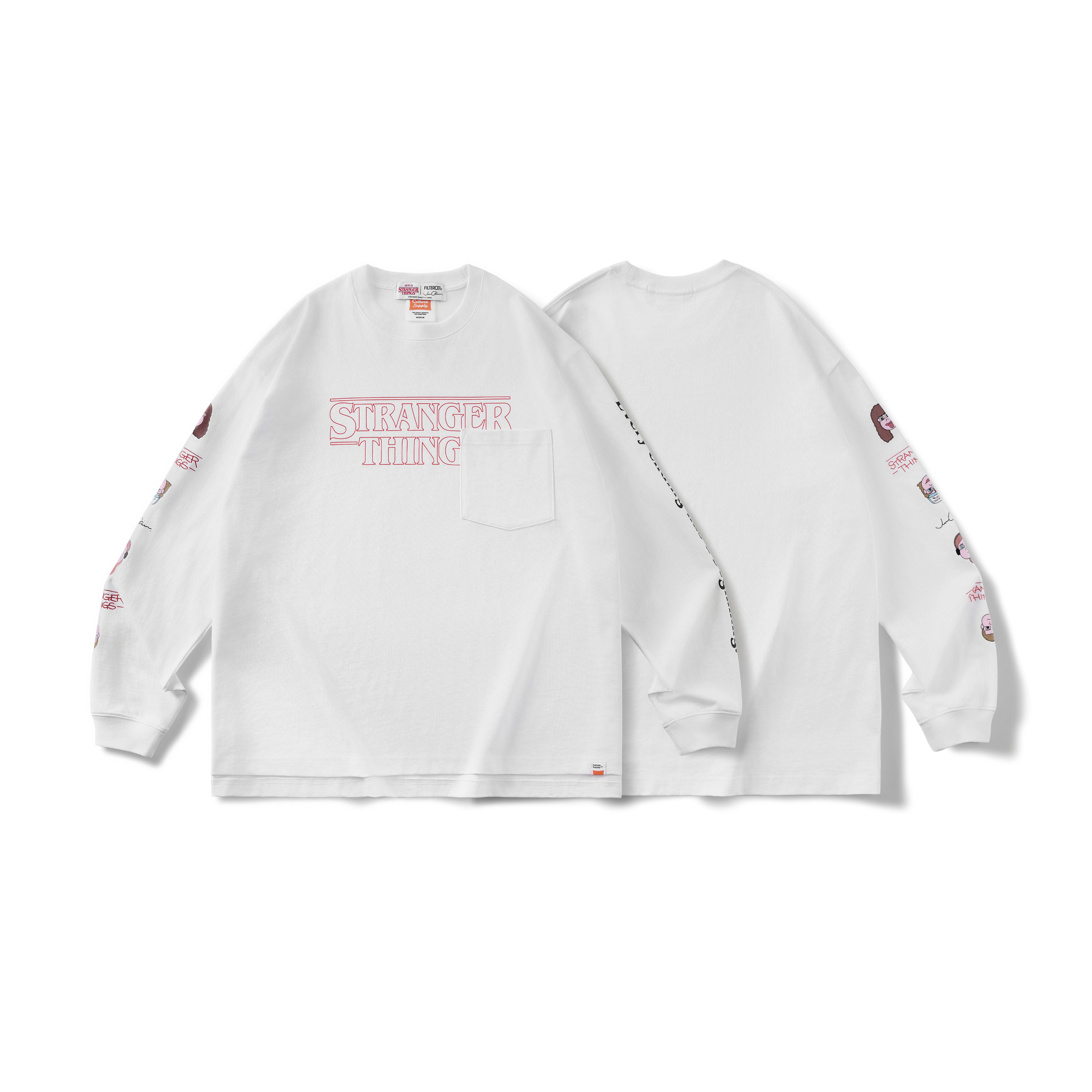 FILTER017® X Stranger Things X Jun Oson 怪奇物語 口袋 薄長袖