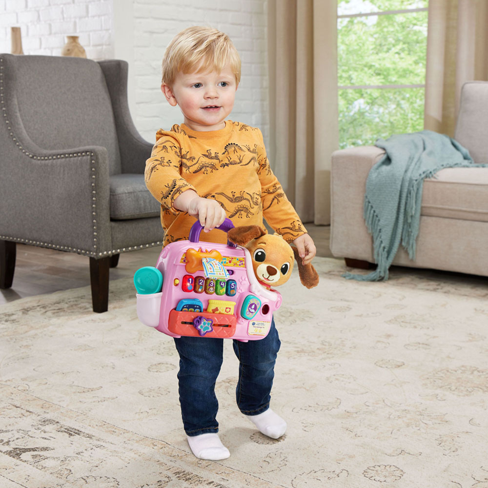 Vtech 寵物狗提籃互動學習組