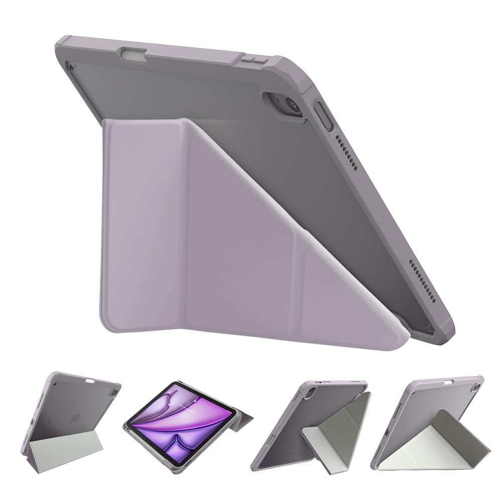 Hipporizz | iPad Air 六代 11/13吋 (2024) Origo iPad 晶透筆槽防摔殼