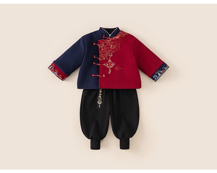 [陸製]帥氣深色唐裝