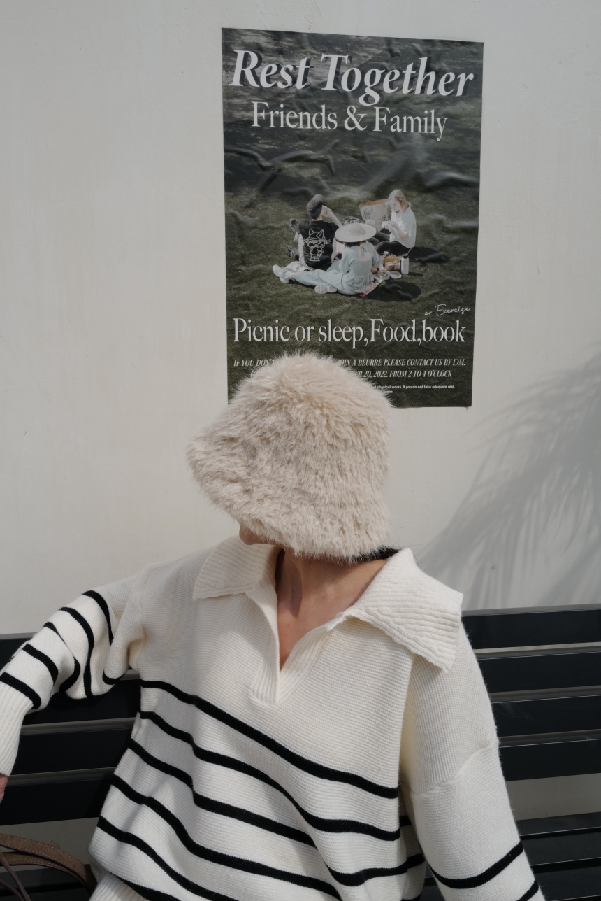 貴賓狗漁夫帽*3色