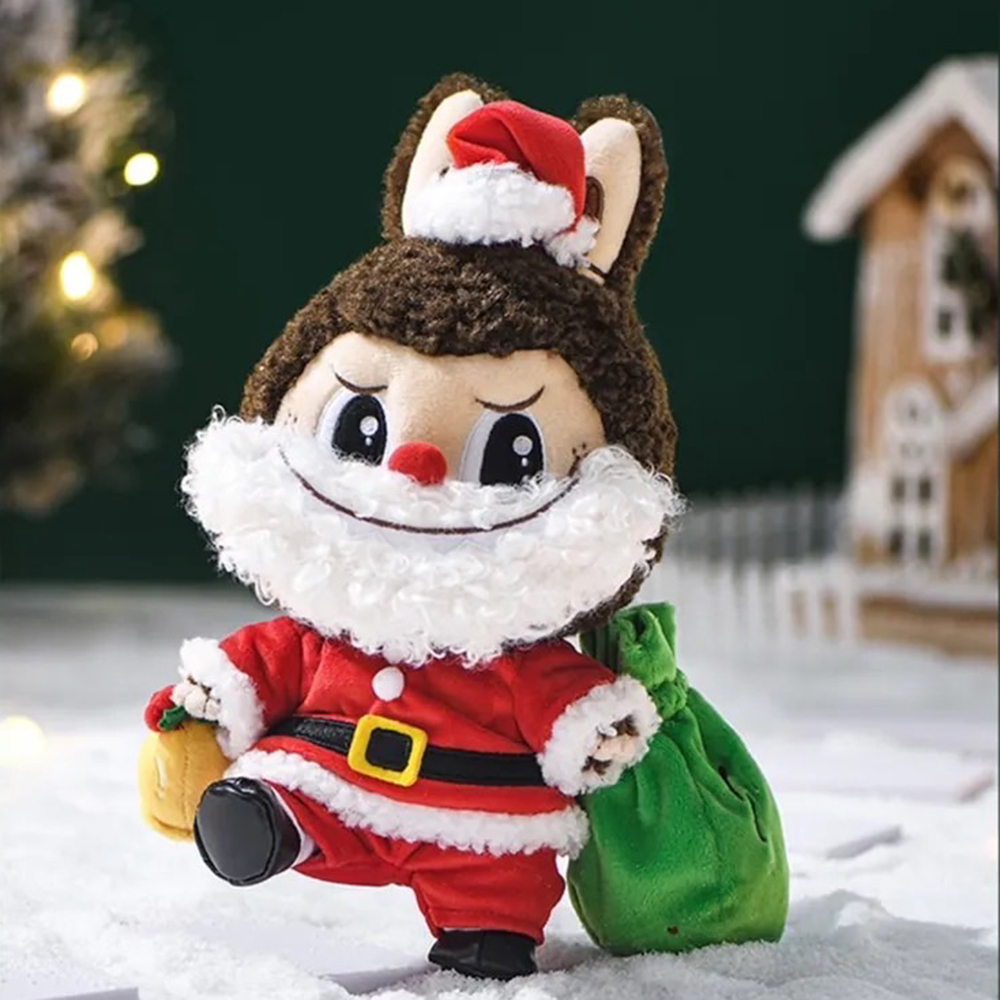 POP MART 泡泡瑪特 THE MONSTERS LABUBU 拉布布 聖誕毛絨禮盒 聖誕節限定 公仔 手辦