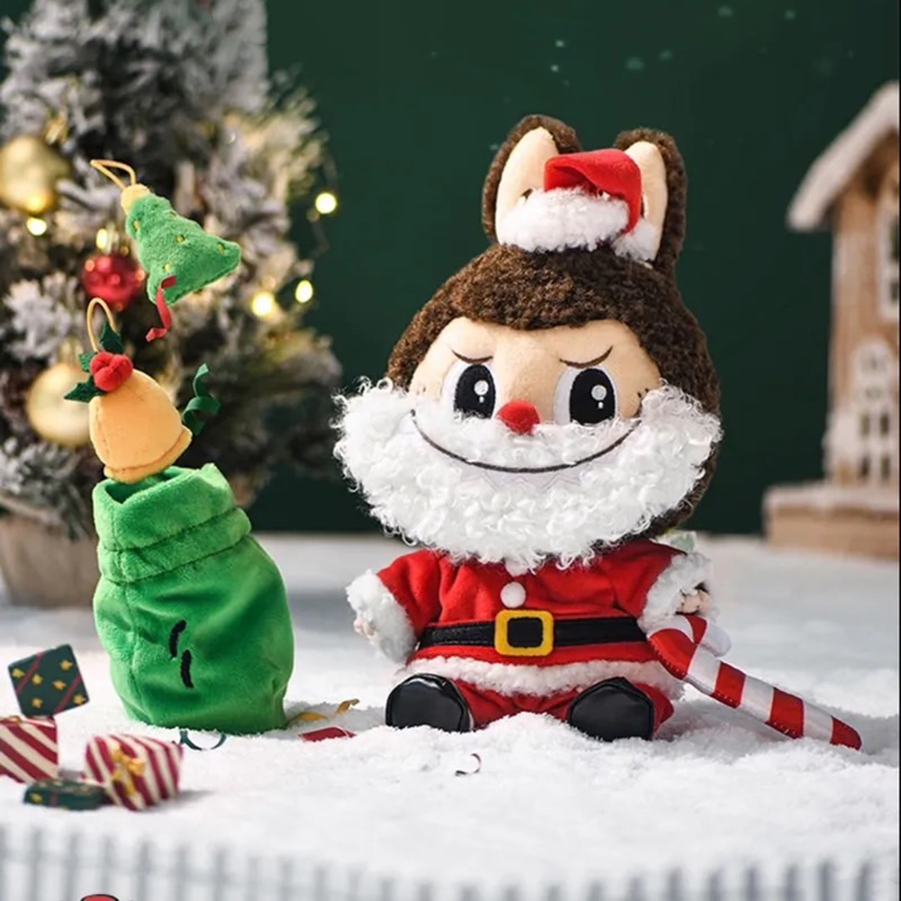 POP MART 泡泡瑪特 THE MONSTERS LABUBU 拉布布 聖誕毛絨禮盒 聖誕節限定 公仔 手辦