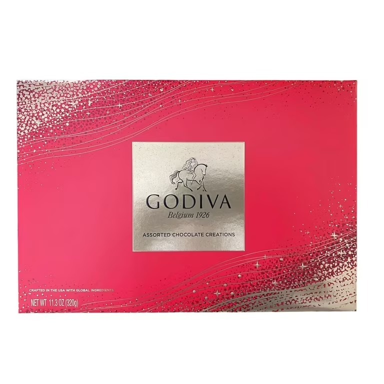 (1644)GODIVA 歌帝梵雜錦朱古力禮盒27粒裝 320g