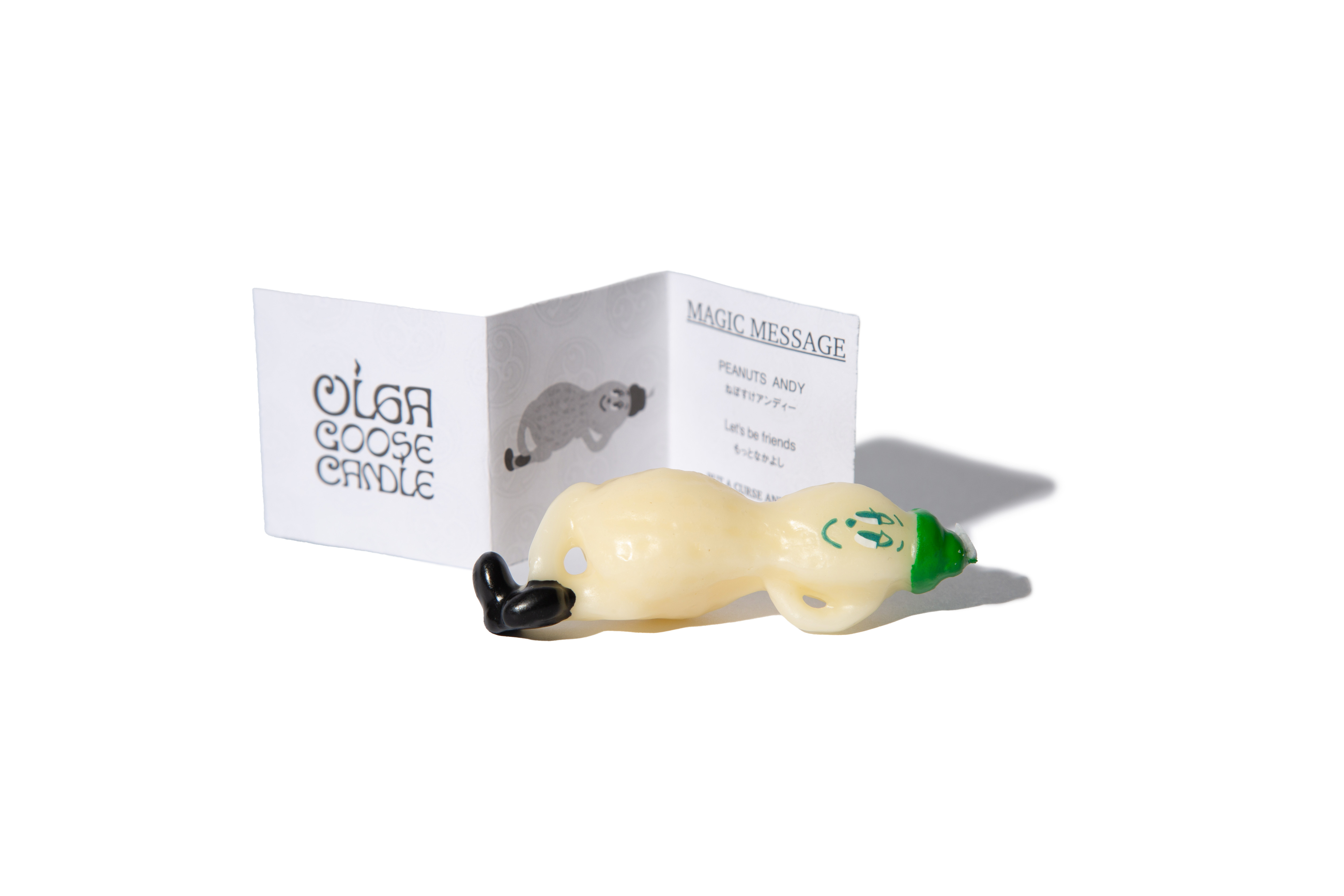 OLGA GOOSE CANDLE "PEANUTS" (ANDY)