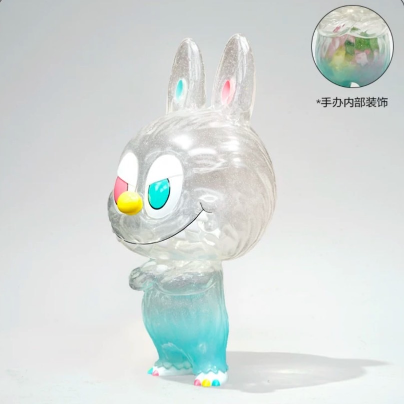 POP MART 泡泡瑪特 COWAWA VIBRANT 拉布布 LABUBU  透明 果凍 公仔 手辦