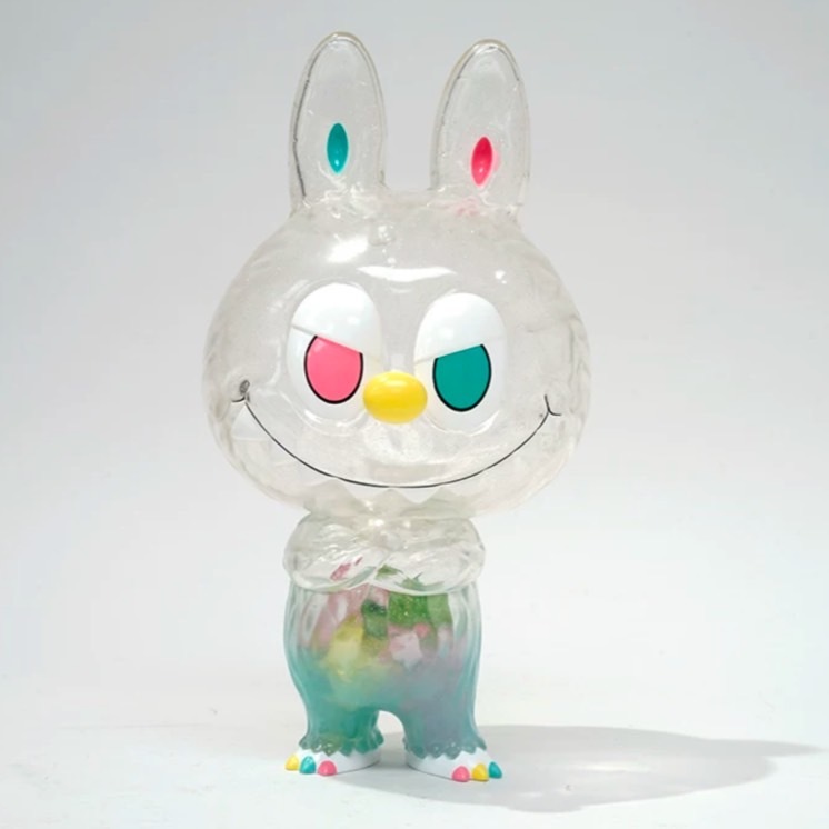 POP MART 泡泡瑪特 COWAWA VIBRANT 拉布布 LABUBU  透明 果凍 公仔 手辦