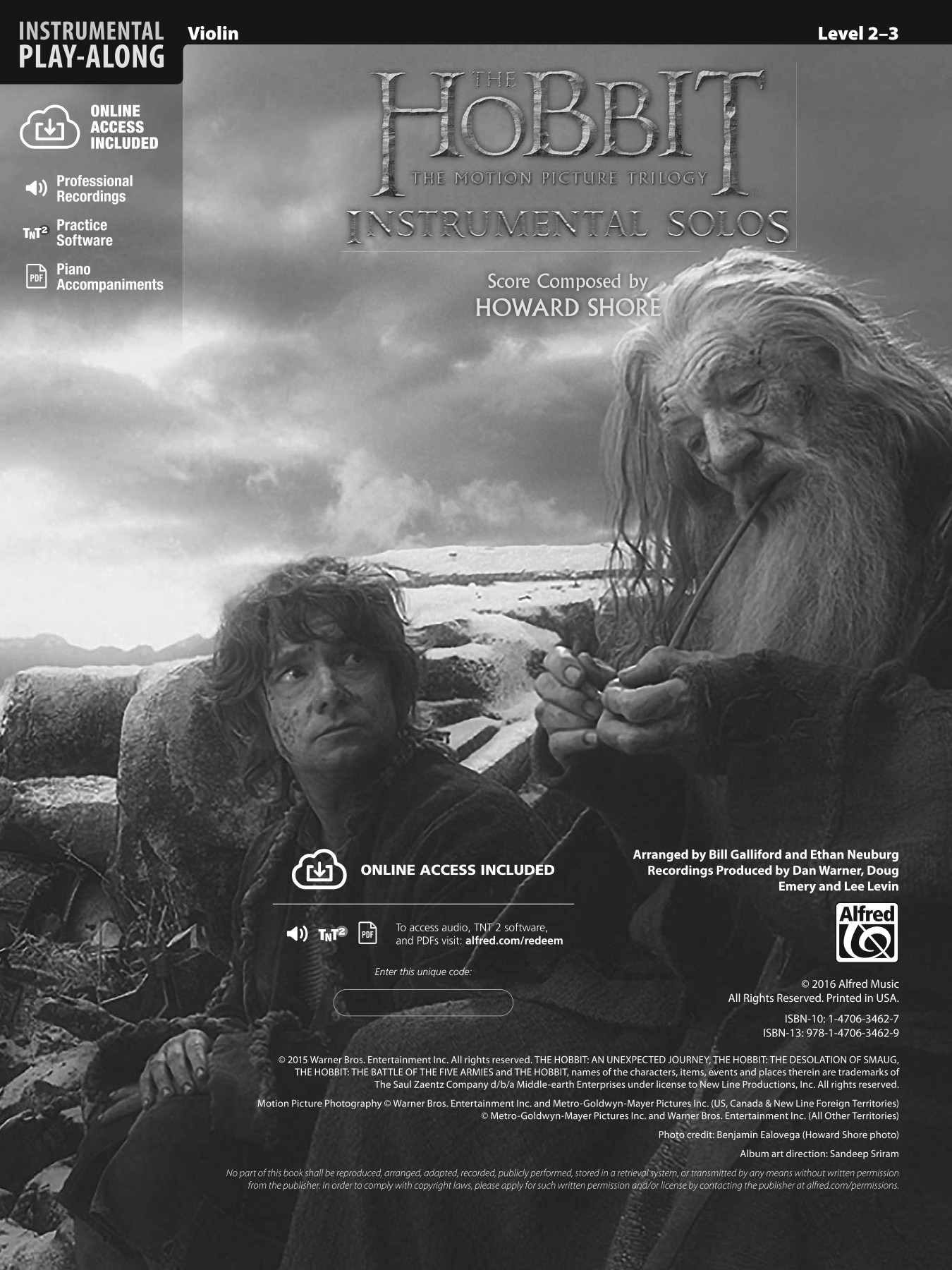 【器樂樂譜】《哈比人》含電影劇照