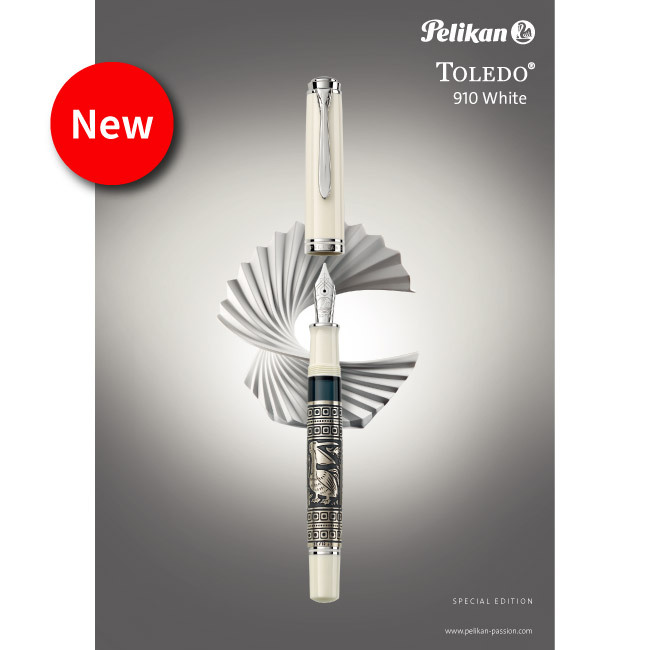 PELIKAN百利金 M910 TOLEDO 鋼筆-大白雕