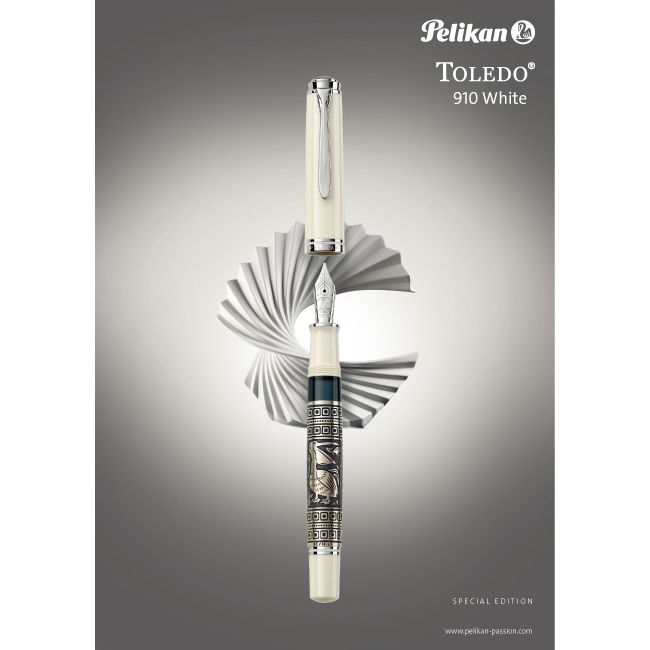 PELIKAN百利金 M910 TOLEDO 鋼筆-大白雕