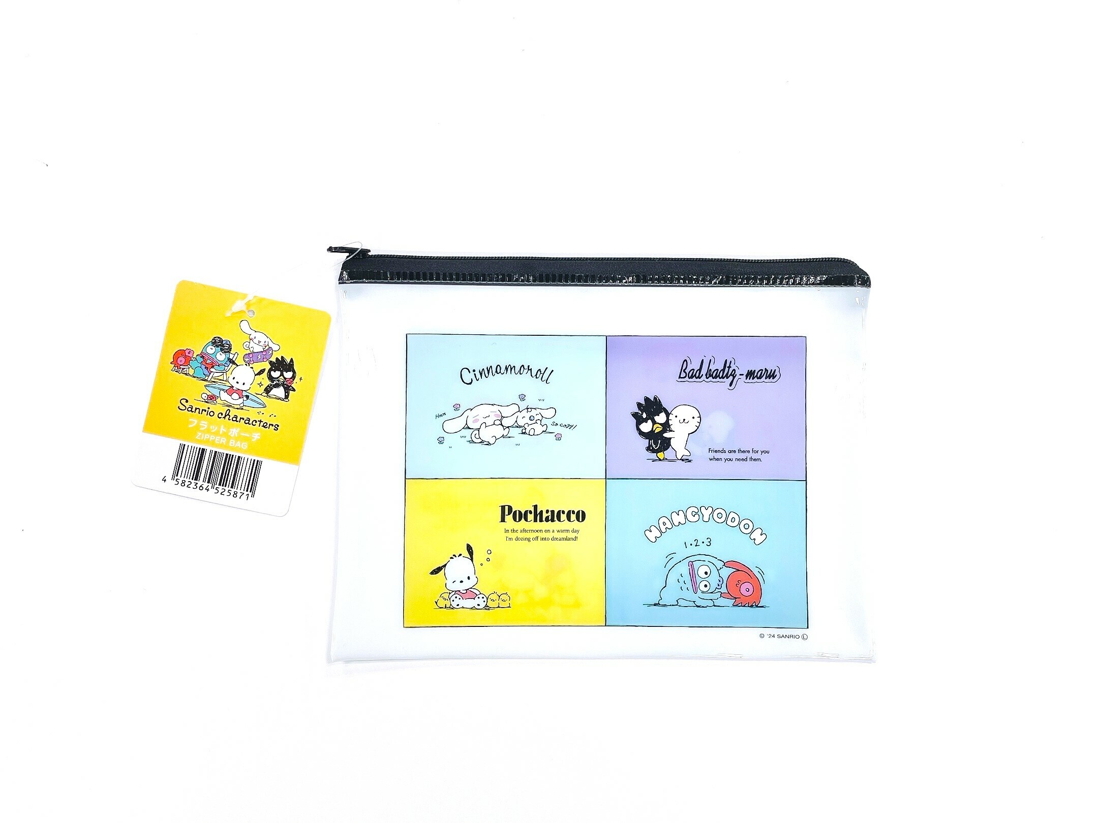 小物收納袋/三麗鷗角色 20.5x15x1cm