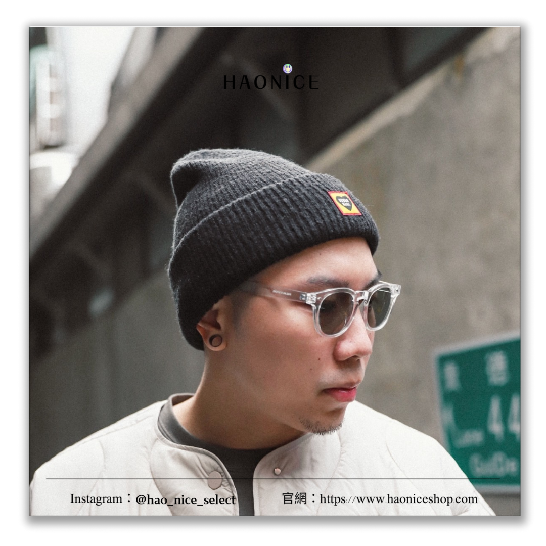 【HAO NICE】日本潮流 HUMAN MADE Classic Beanie經典愛心LOGO 刺繡 針織 毛帽 秋冬必備單品