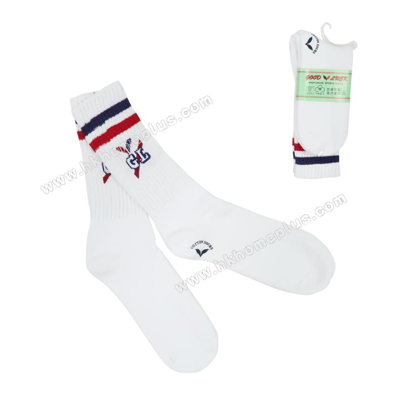 3對裝 Good Luck: 兩間毛巾底棉長運動襪