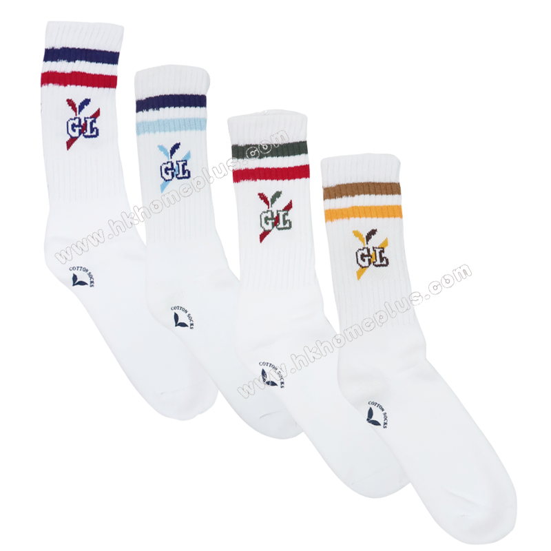 3對裝 Good Luck: 兩間毛巾底棉長運動襪