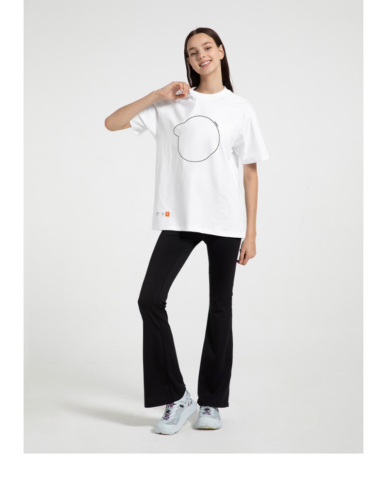 Finerworld 簡約圓領休閒短袖T恤