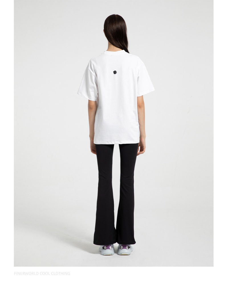 Finerworld 簡約圓領休閒短袖T恤