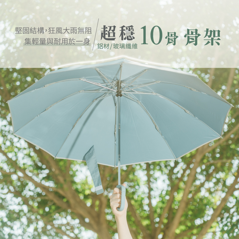 【MUNICHI】反向環扣自動摺摺傘 MR.MYRAIN