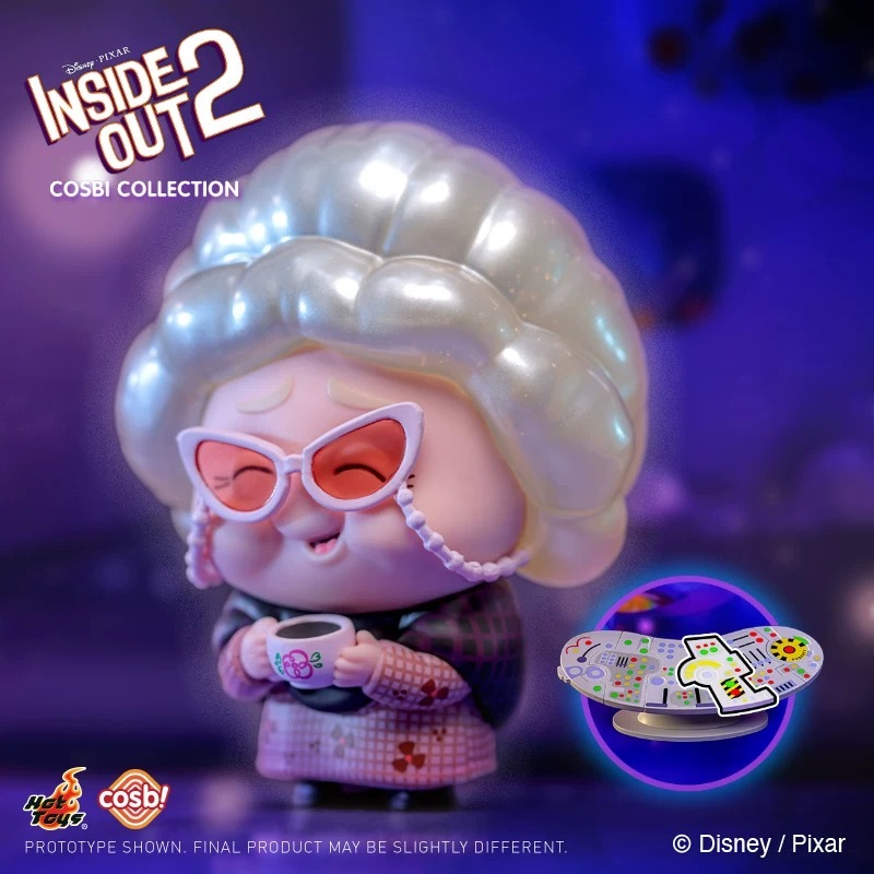 腦筋急轉彎2 二代 睡衣系列 懷舊奶奶 厭厭 慕慕 樂樂 憂憂 怒怒 羞羞 廢廢 正版授權 盲盒 公仔 / 預購