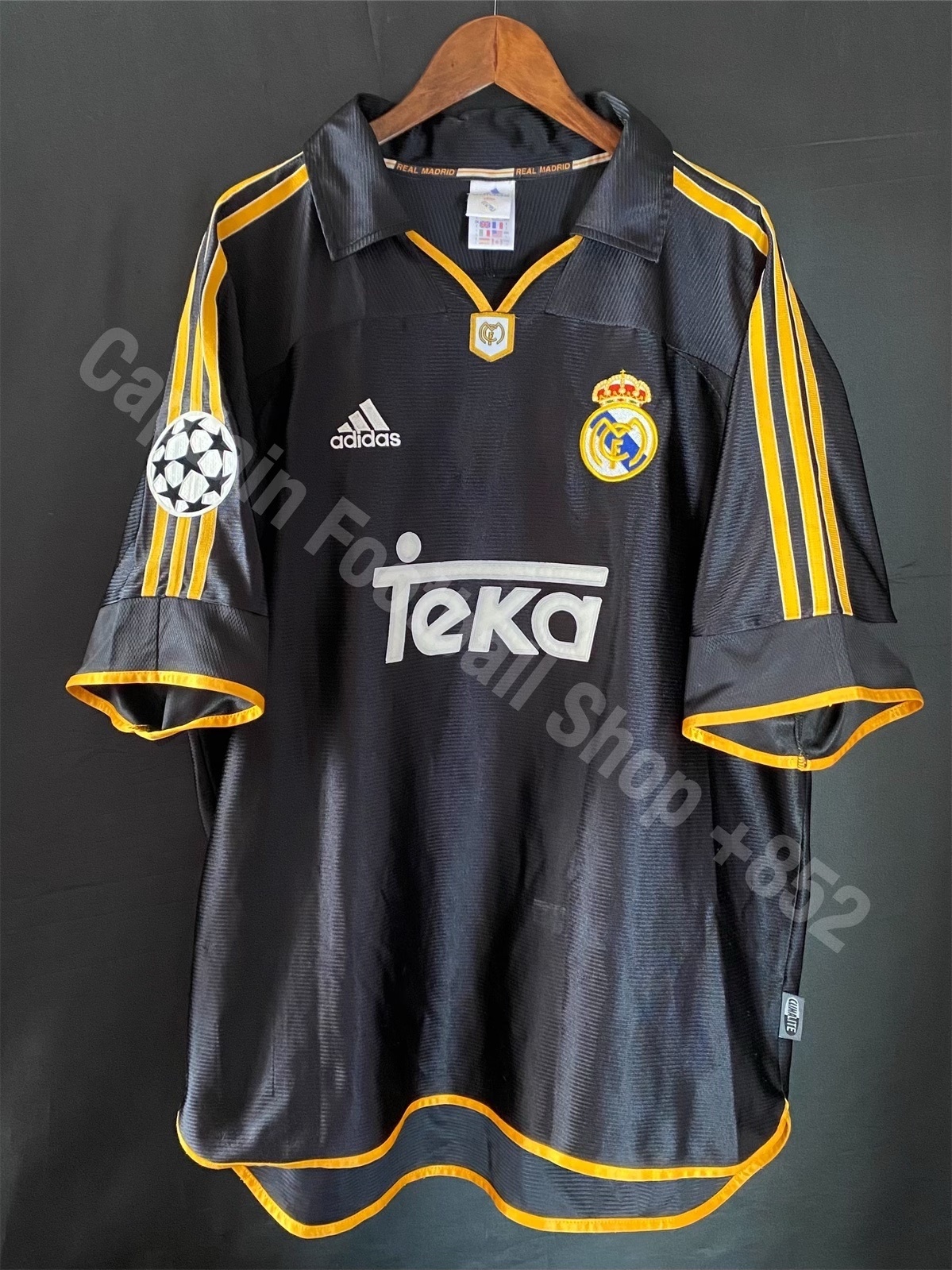 Real Madrid 1999-2000 Adidas Away Shirt #6 REDONDO