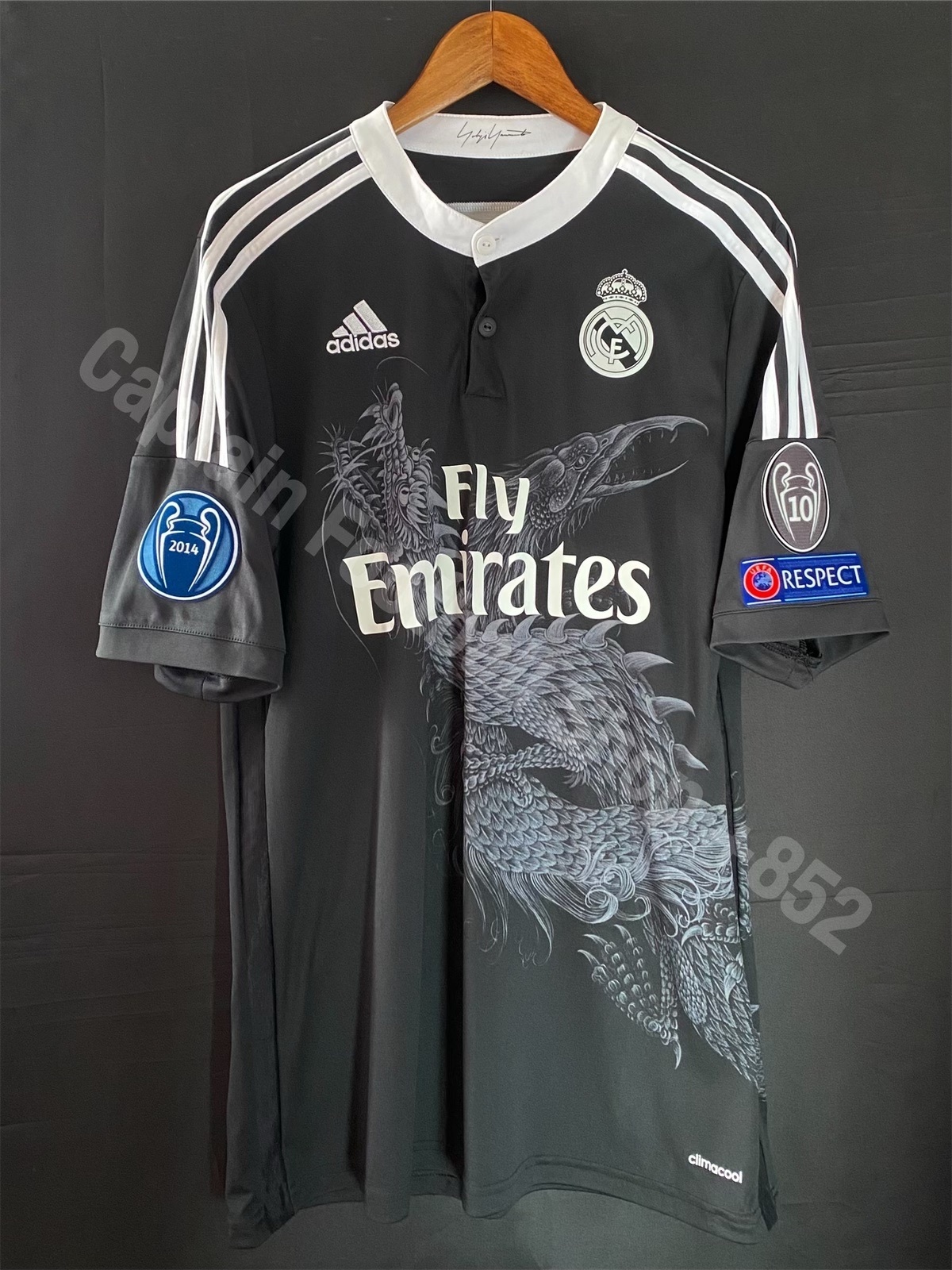 Real Madrid 2014-2015 Adidas x Y-3 Third Shirt #7 RONALDO
