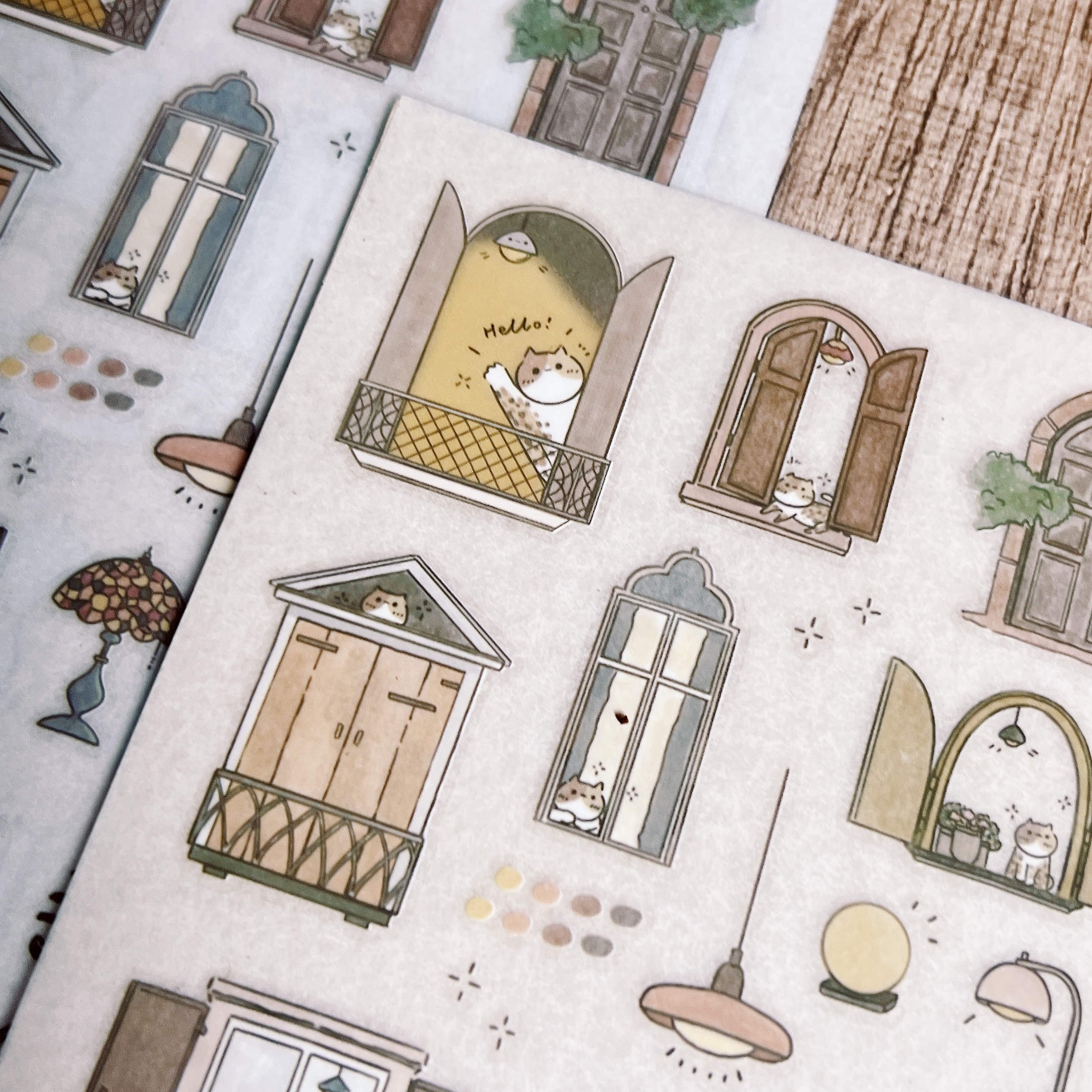 嗨賴 x LUMOS｜手帳任意門 轉印貼紙