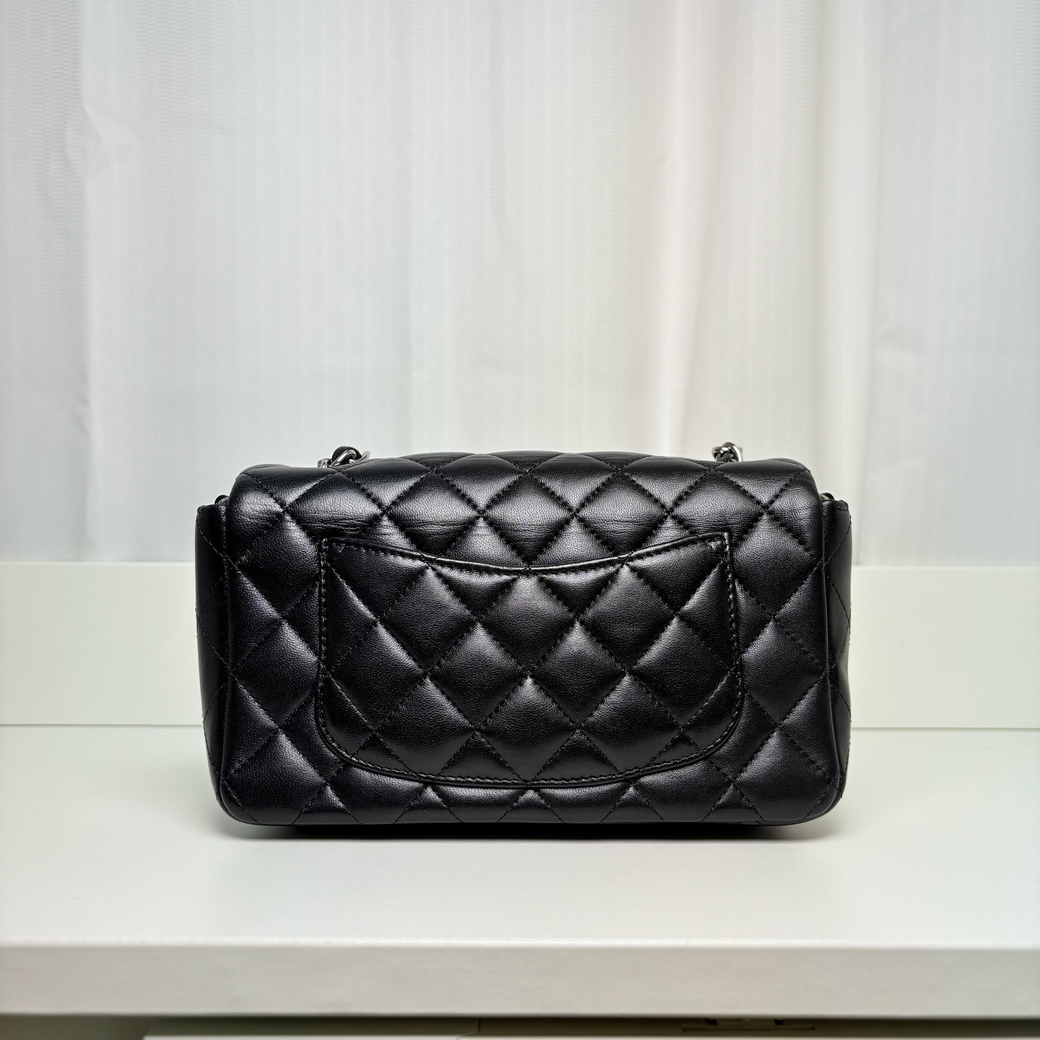 Chanel Classic Flap Bag - Black / Shw