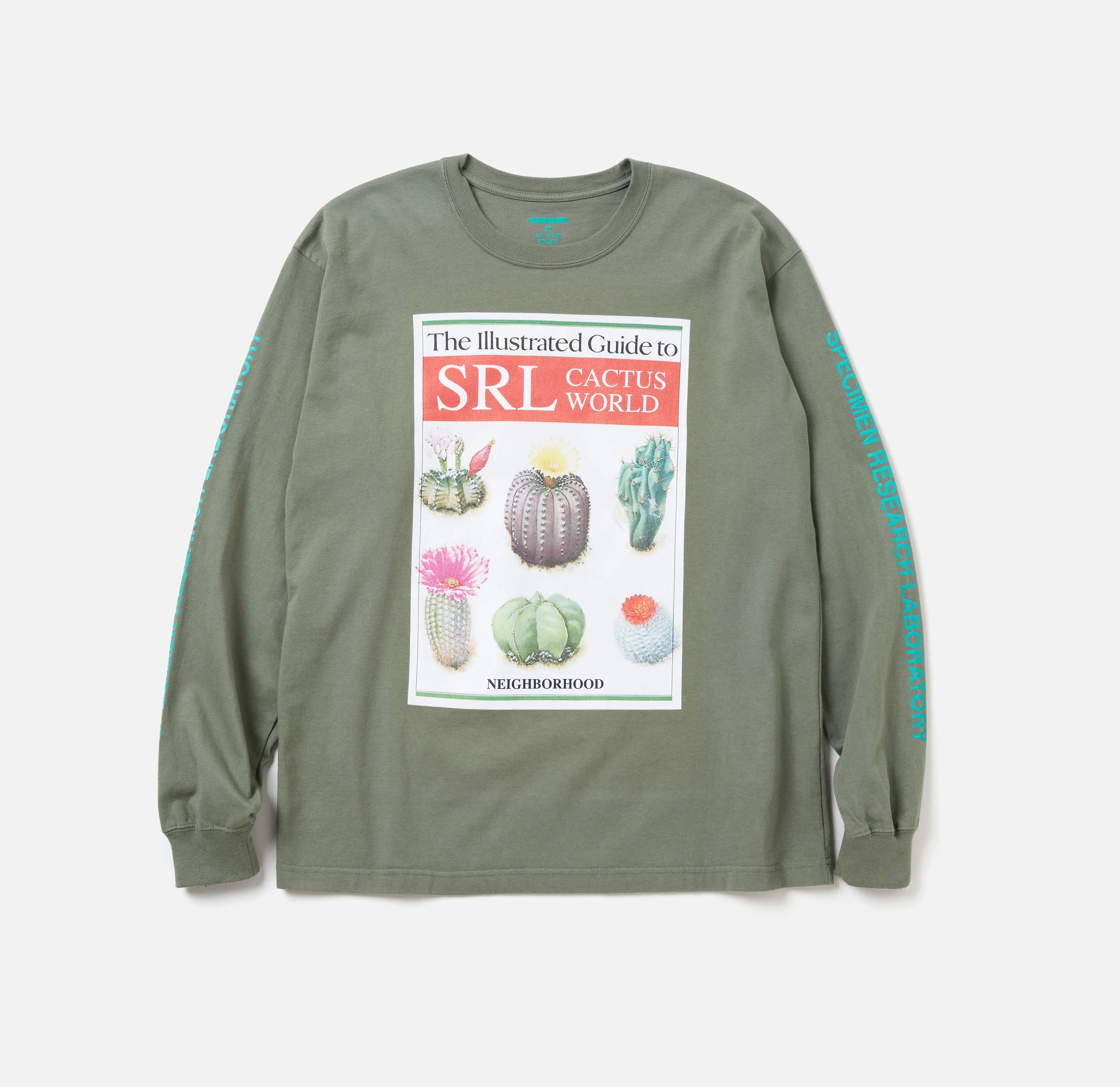 NEIGHBORHOOD 2024 A/W SRL TEE LS-3 - OLIVE PRE ORDER ITEM (預訂中)