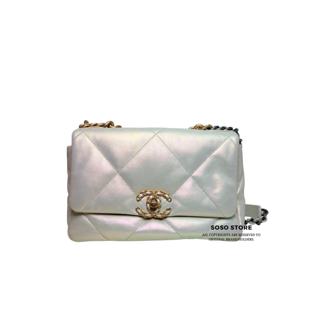 Chanel 19 Bag - shell / Ghw&Shw