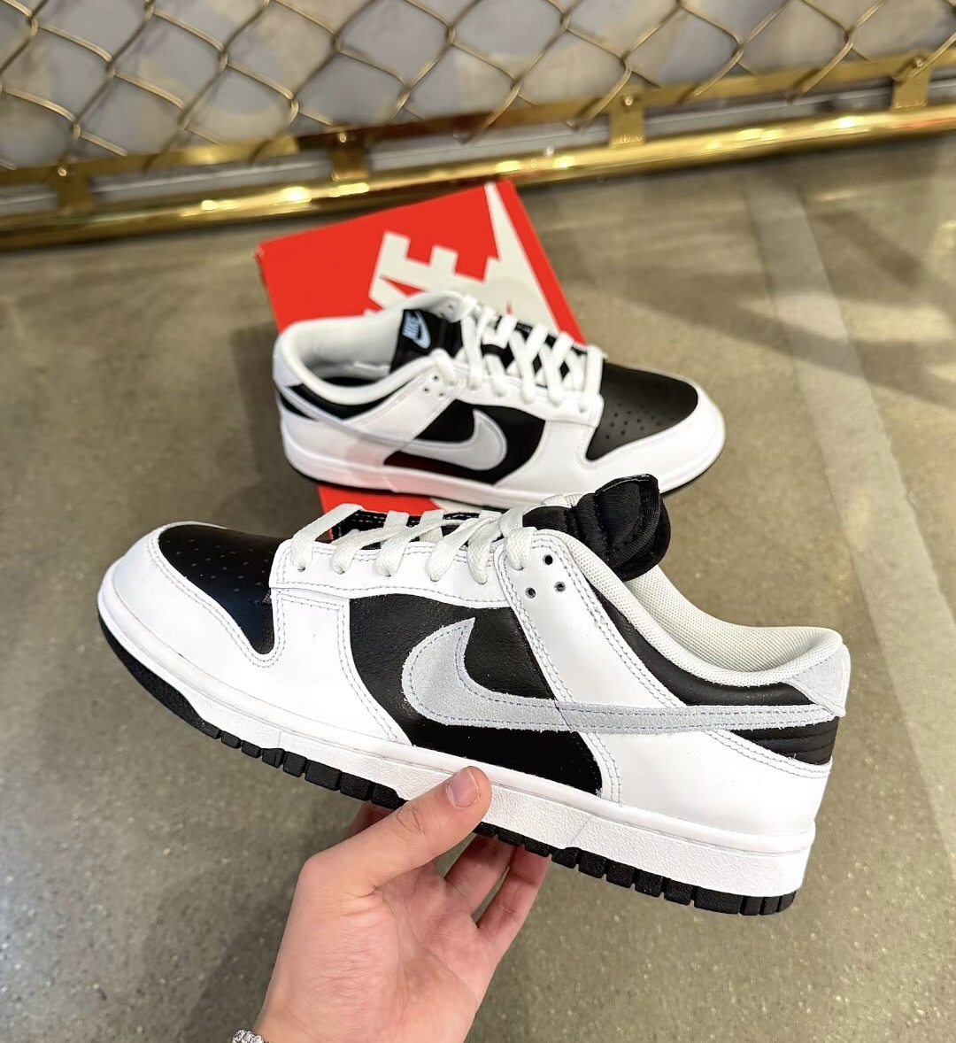 【APAIR】預購 Nike Dunk Low "Reverse Panda 2.0" 反轉熊貓 白黑灰 IB4620-141