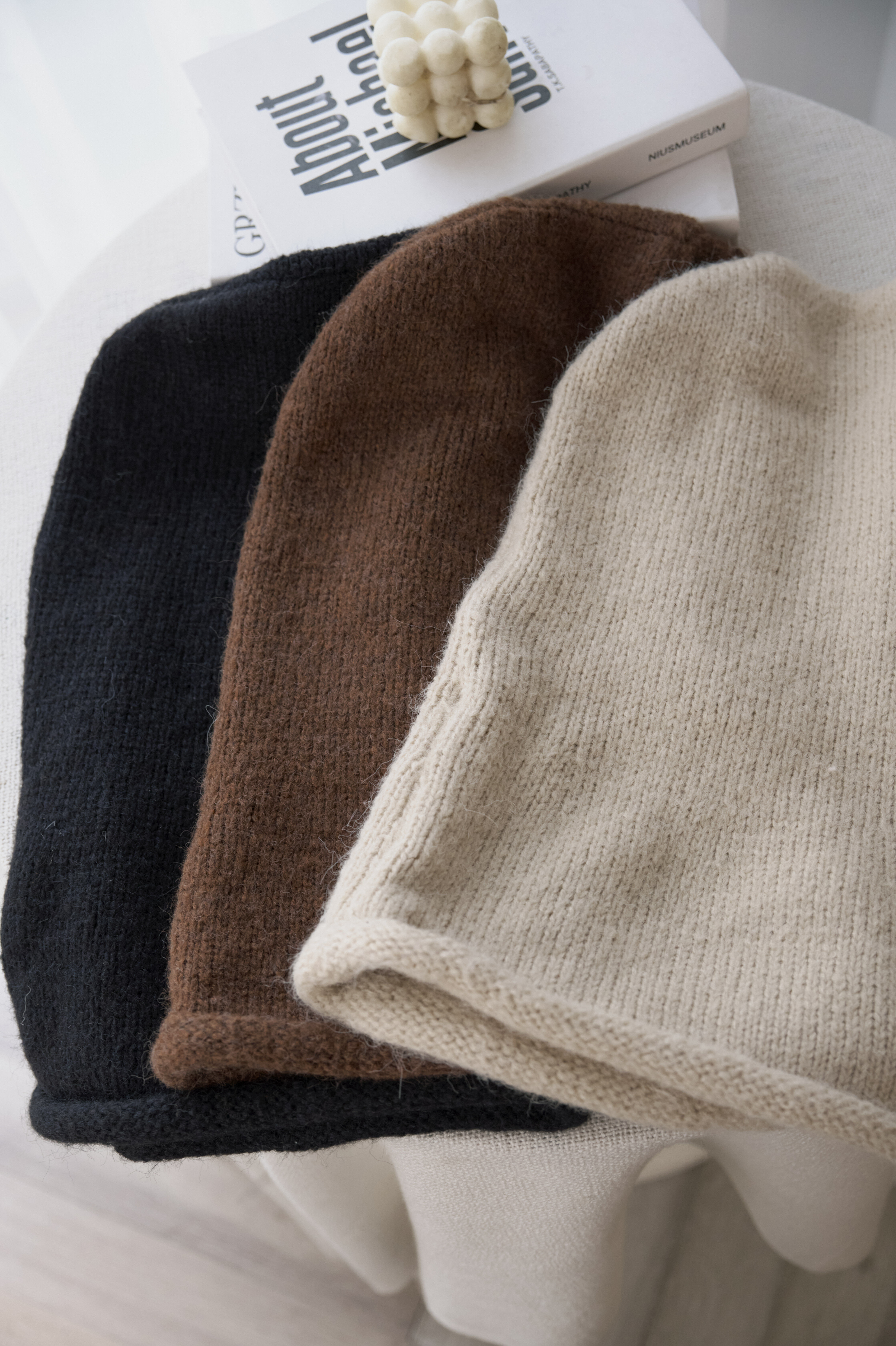 保暖加厚捲邊巴拉克拉法帽2416